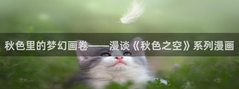 羞羞汗汗漫画在线：秋色里的梦幻画卷——漫谈《秋色之空》系列漫画